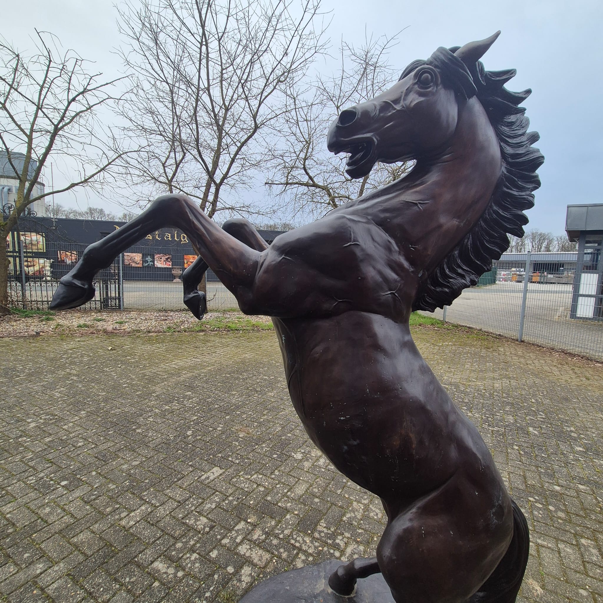 Statue Horse Bronze 2,40 m - Image 8