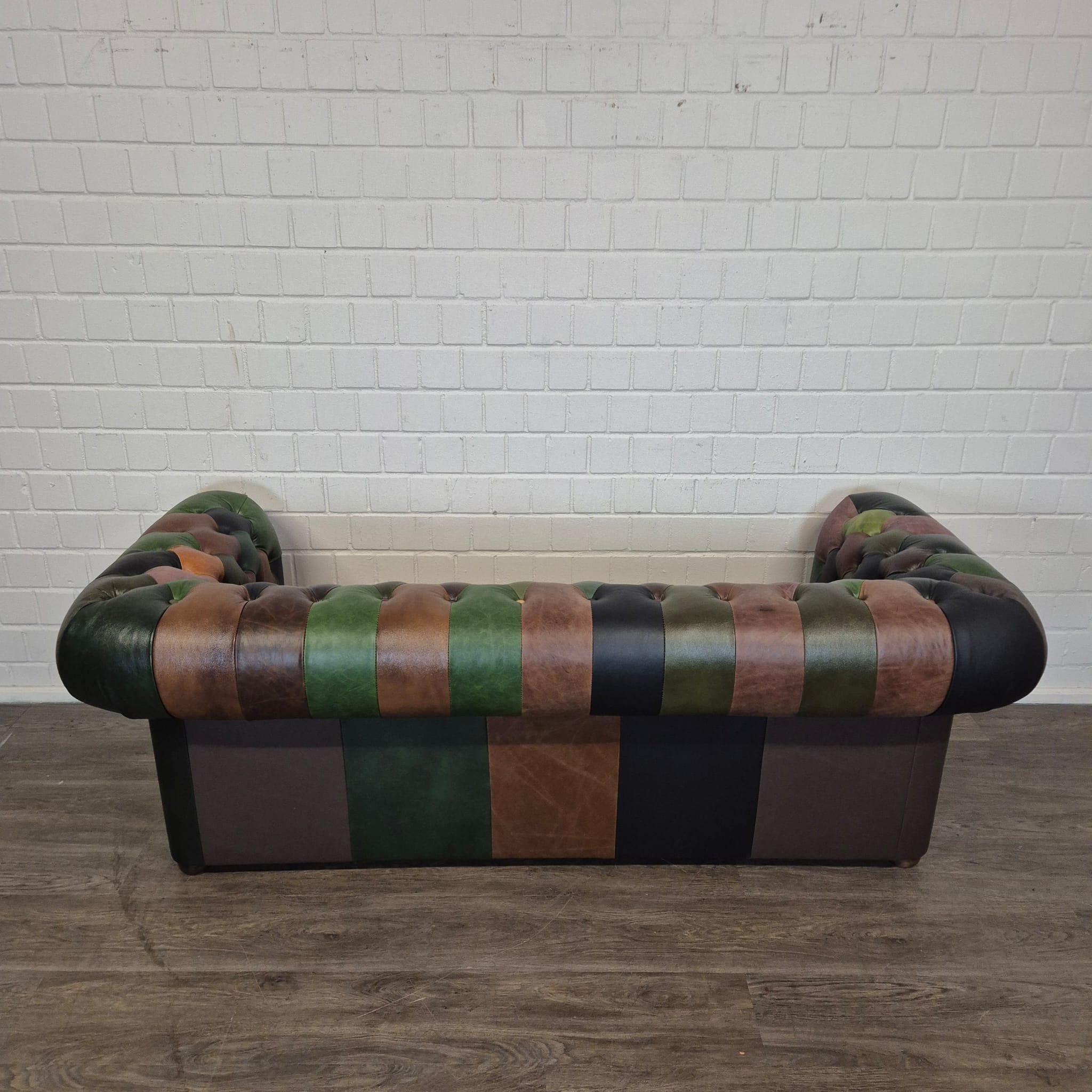 Chesterfield Sofa Leather Model Jungle 2,25 m - Image 10