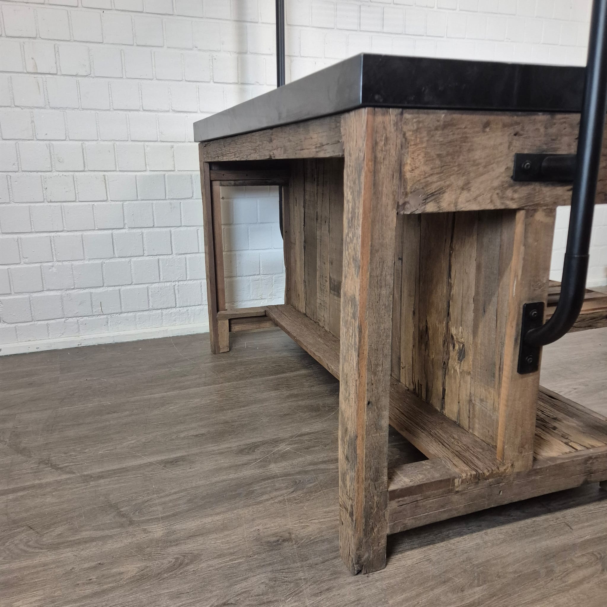 Kitchen Island Marble Top 1.50 m x 0.81 m - Image 17