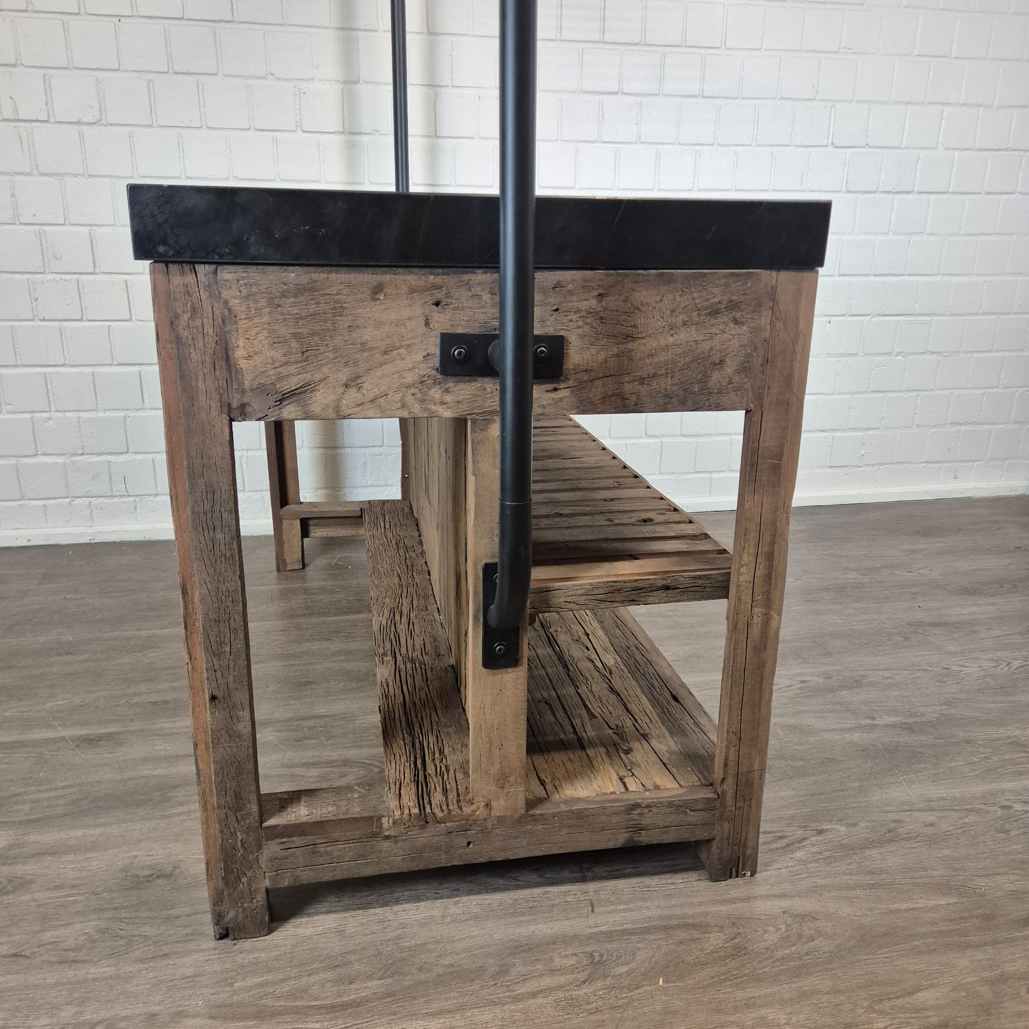 Kitchen Island Marble Top 1.50 m x 0.81 m - Image 18