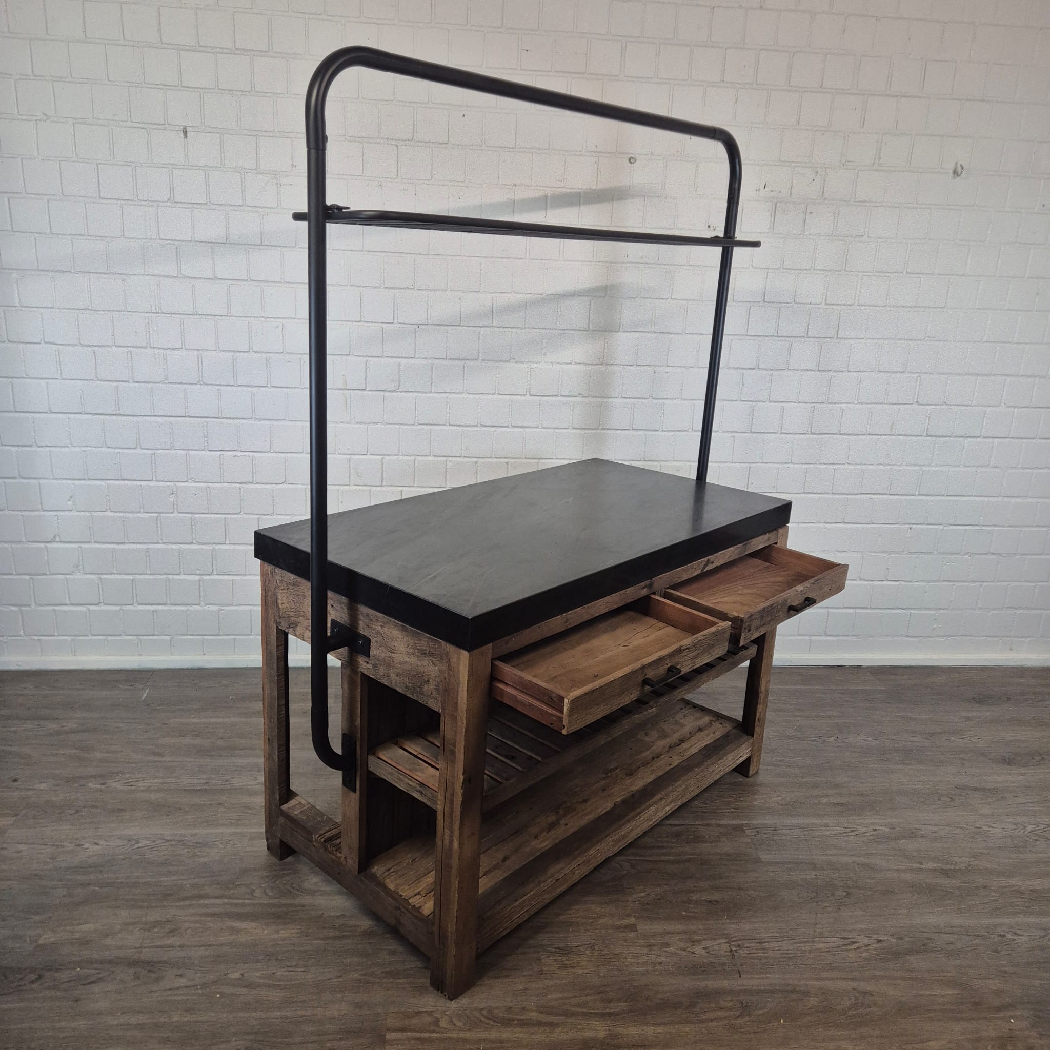 Kitchen Island Marble Top 1.50 m x 0.81 m - Image 22