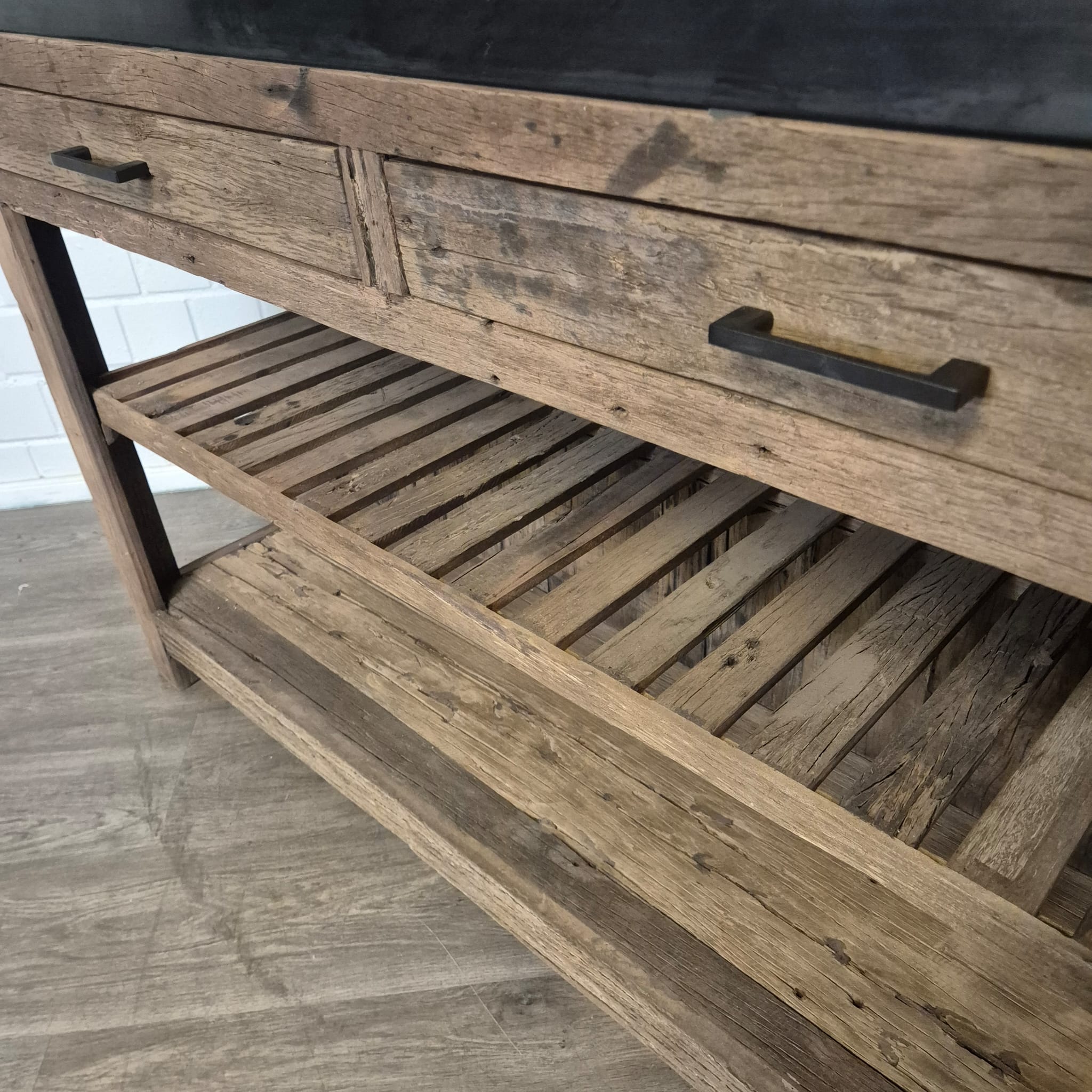 Kitchen Island Marble Top 1.50 m x 0.81 m - Image 12