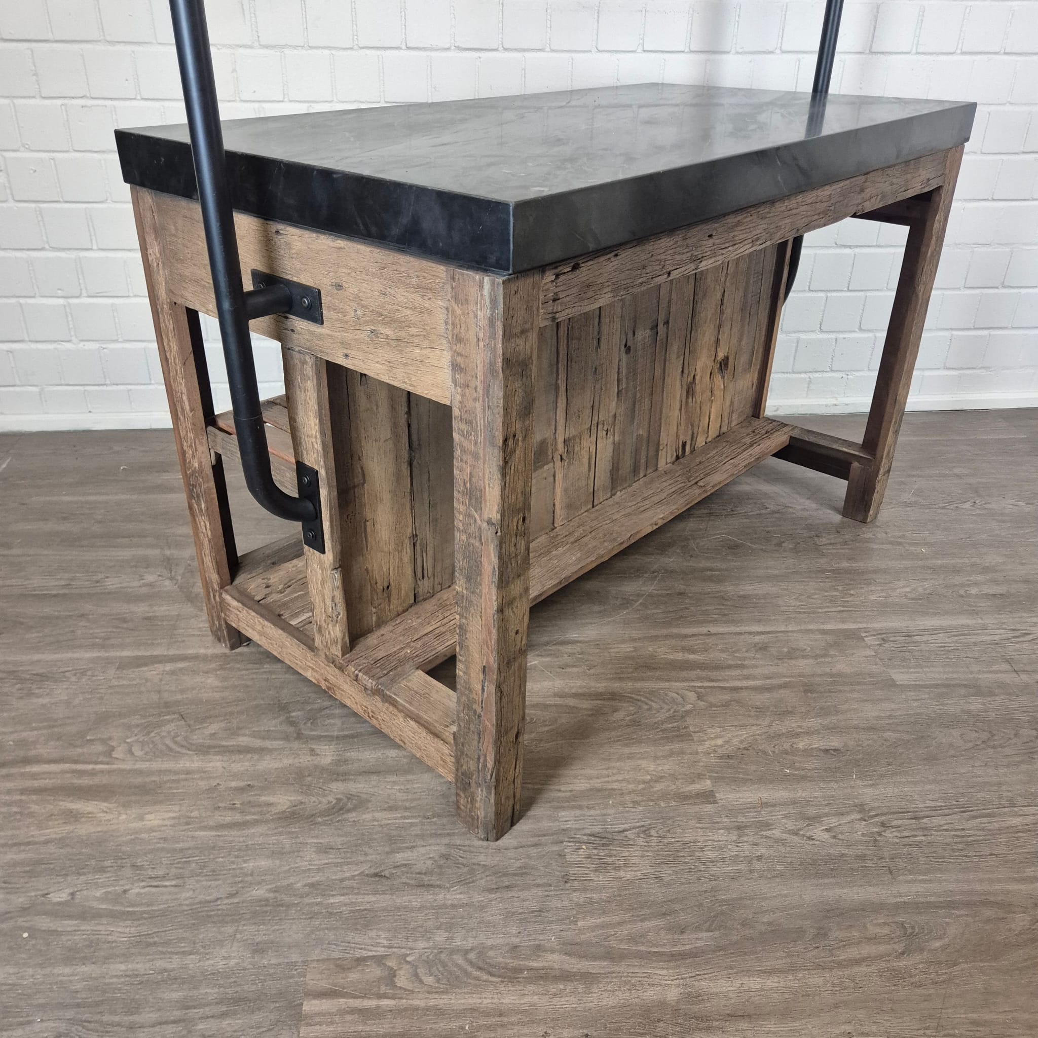 Kitchen Island Marble Top 1.50 m x 0.81 m - Image 14