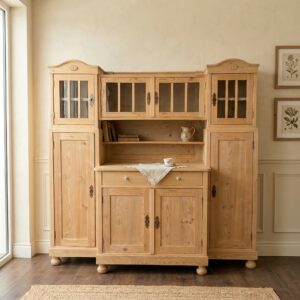 Kitchen Cabinet Jugendstil 1910 Pine