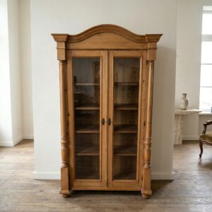 Display Cabinet Gründerzeit 1880 Pine