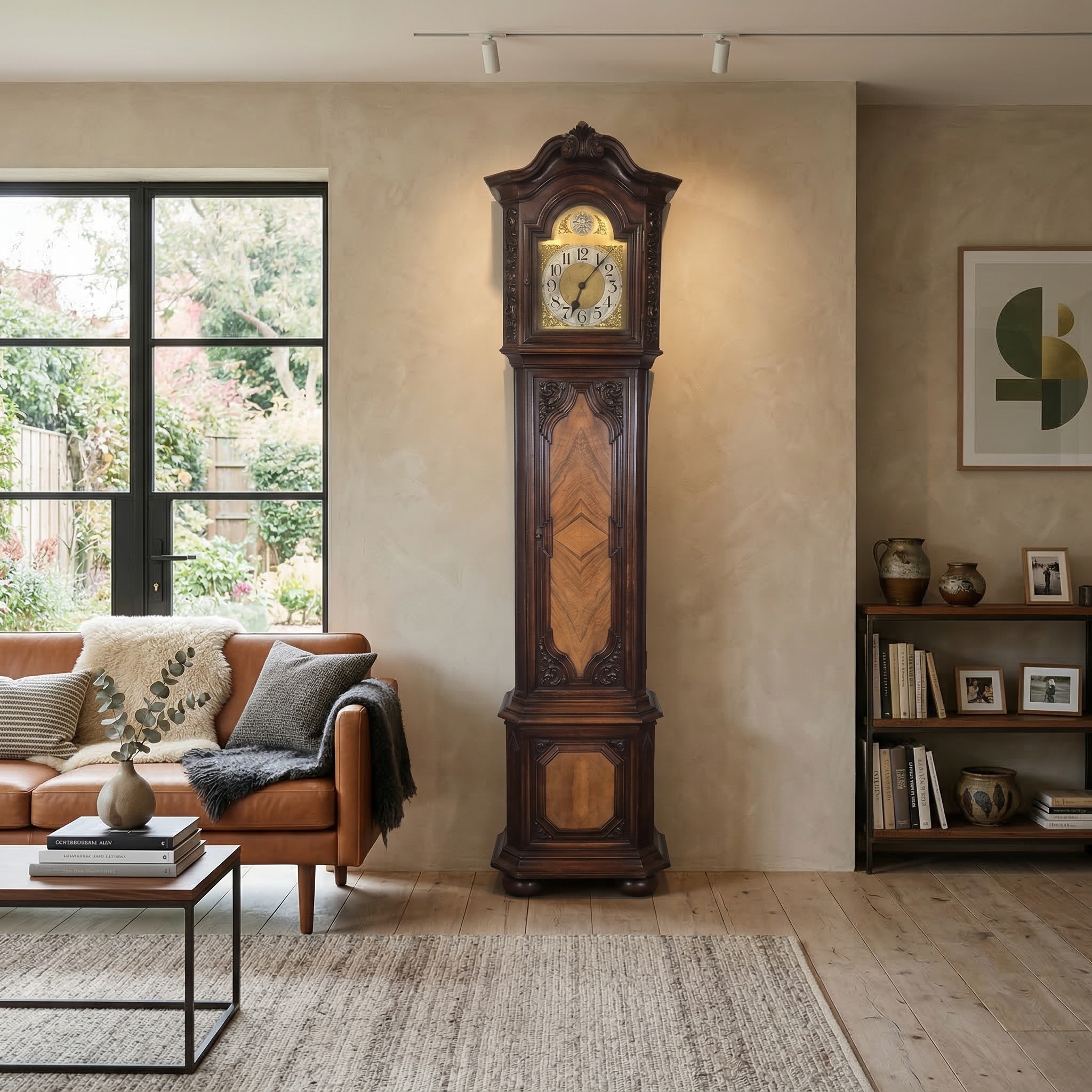 Grandfather Clock Neobaroque Gebr. Himmelheber Karlsruhe 1920 - Image 2