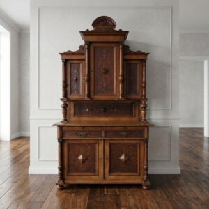 Cabinet Gründerzeit 1880 Walnut