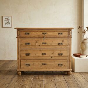 Chest of Drawers Jugendstil 1900 Pine