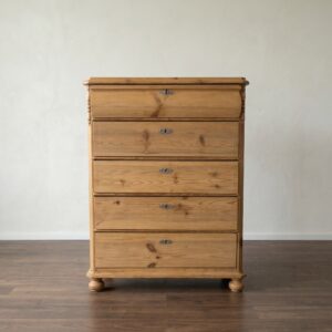 Chest of Drawers Biedermeier 1850 Pine