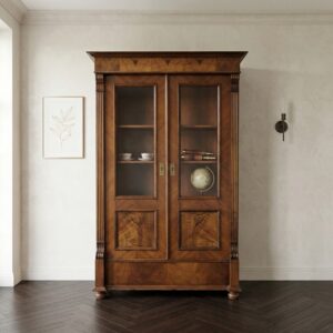 Bookcase Gründerzeit 1880 Walnut