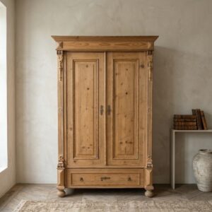 Wardrobe Gründerzeit 1880 Pine