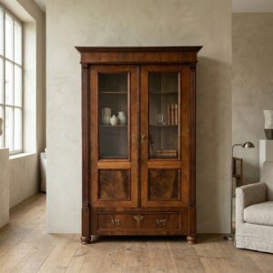 Display Cabinet Jugendstil 1900 Walnut