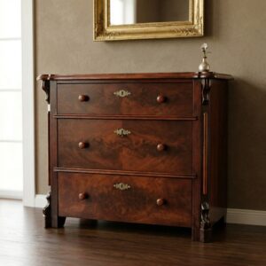 Chest of Drawers Louis Philippe 1870 Mahogany