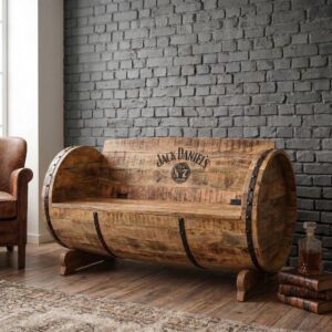 Bench with Storage Compartment Mango Wood 1.18 m