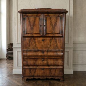 Cabinet Biedermeier 1850 Mahogany