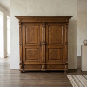 Wardrobe Gründerzeit 1880 Oak