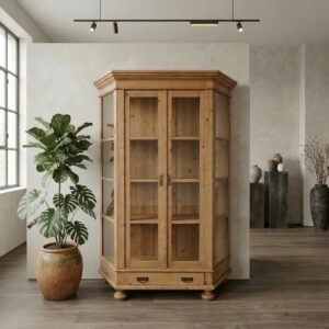 Display Cabinet Pine 1,16 m