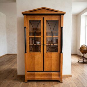 Display Cabinet Biedermeier 1820 Cherry Wood