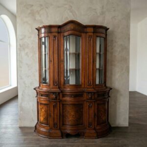 Display Cabinet Neo-baroque Mahogany 1,75 m