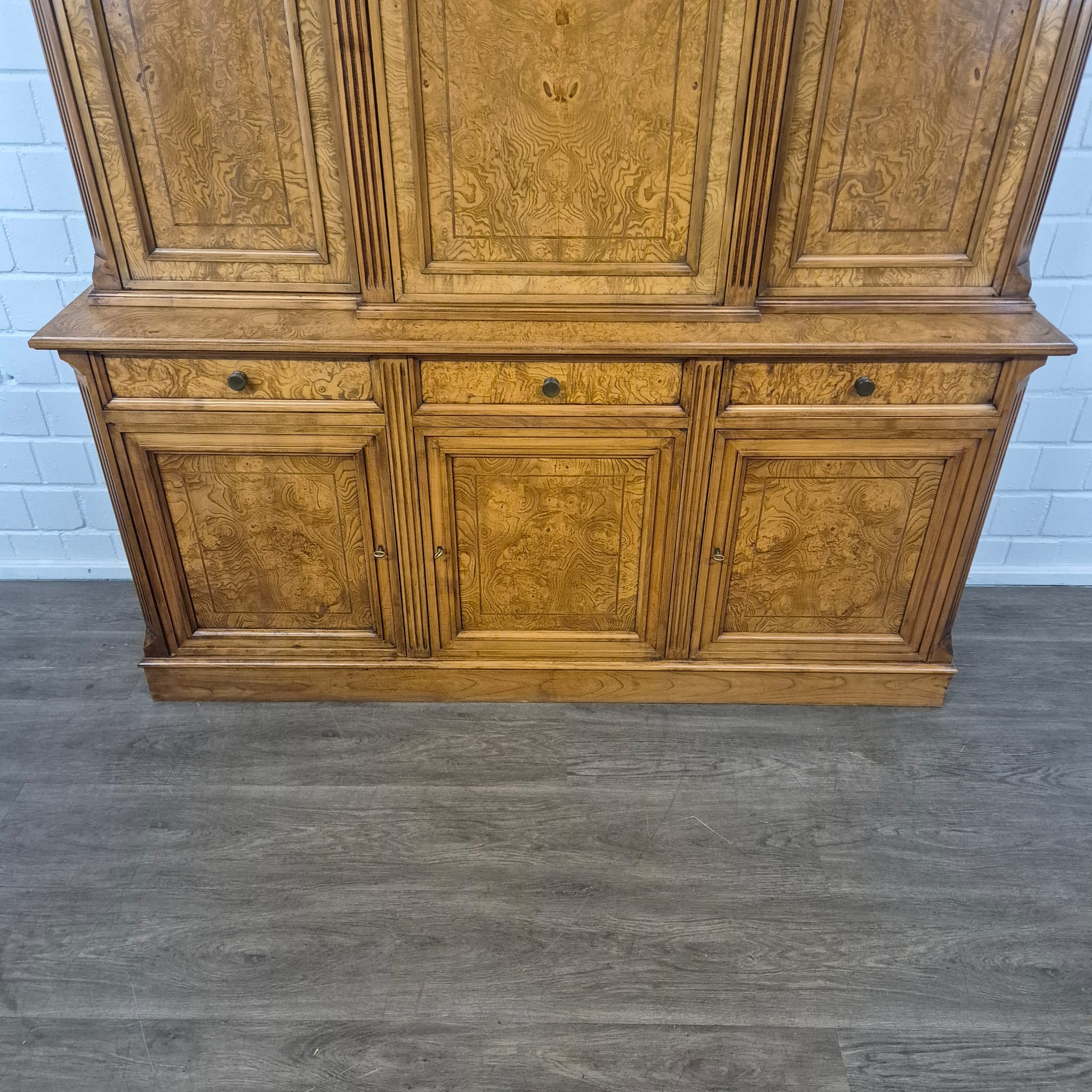 Office Cabinet Neo-baroque Ash Wood 1,77 m - Image 9
