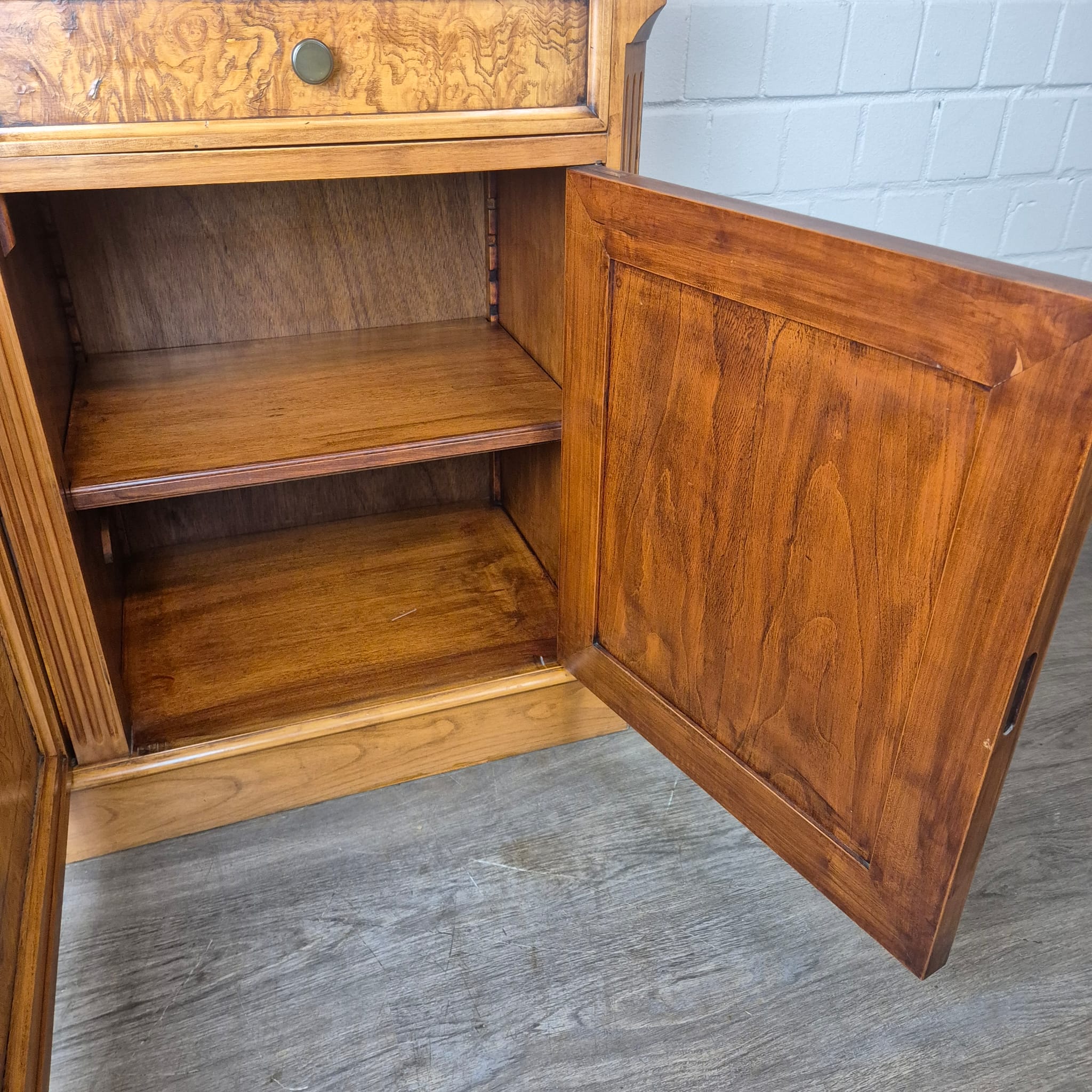 Office Cabinet Neo-baroque Ash Wood 1,77 m - Image 23