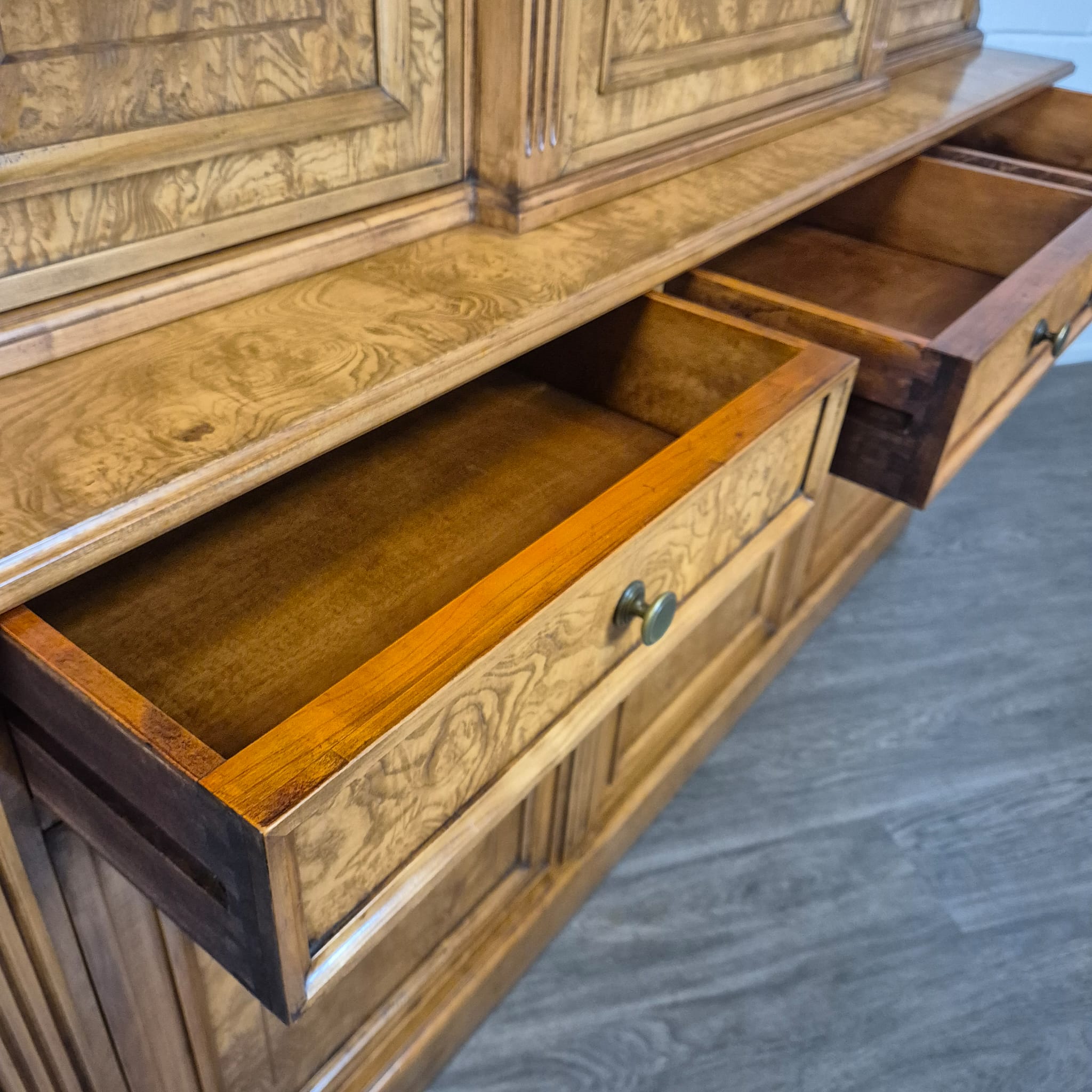 Office Cabinet Neo-baroque Ash Wood 1,77 m - Image 22