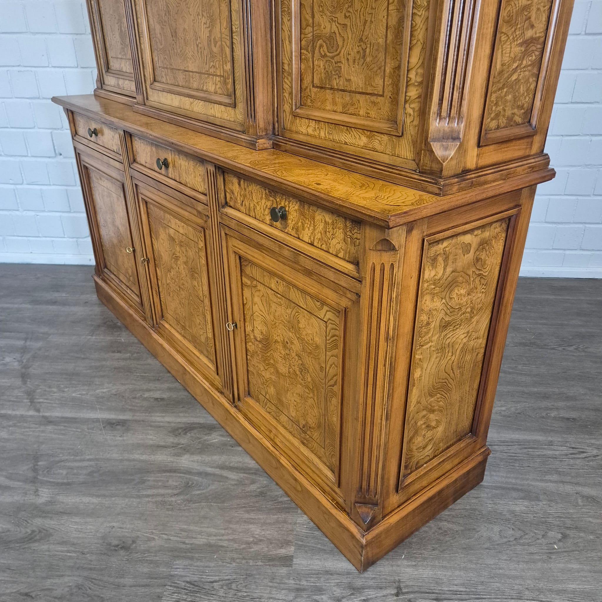 Office Cabinet Neo-baroque Ash Wood 1,77 m - Image 7