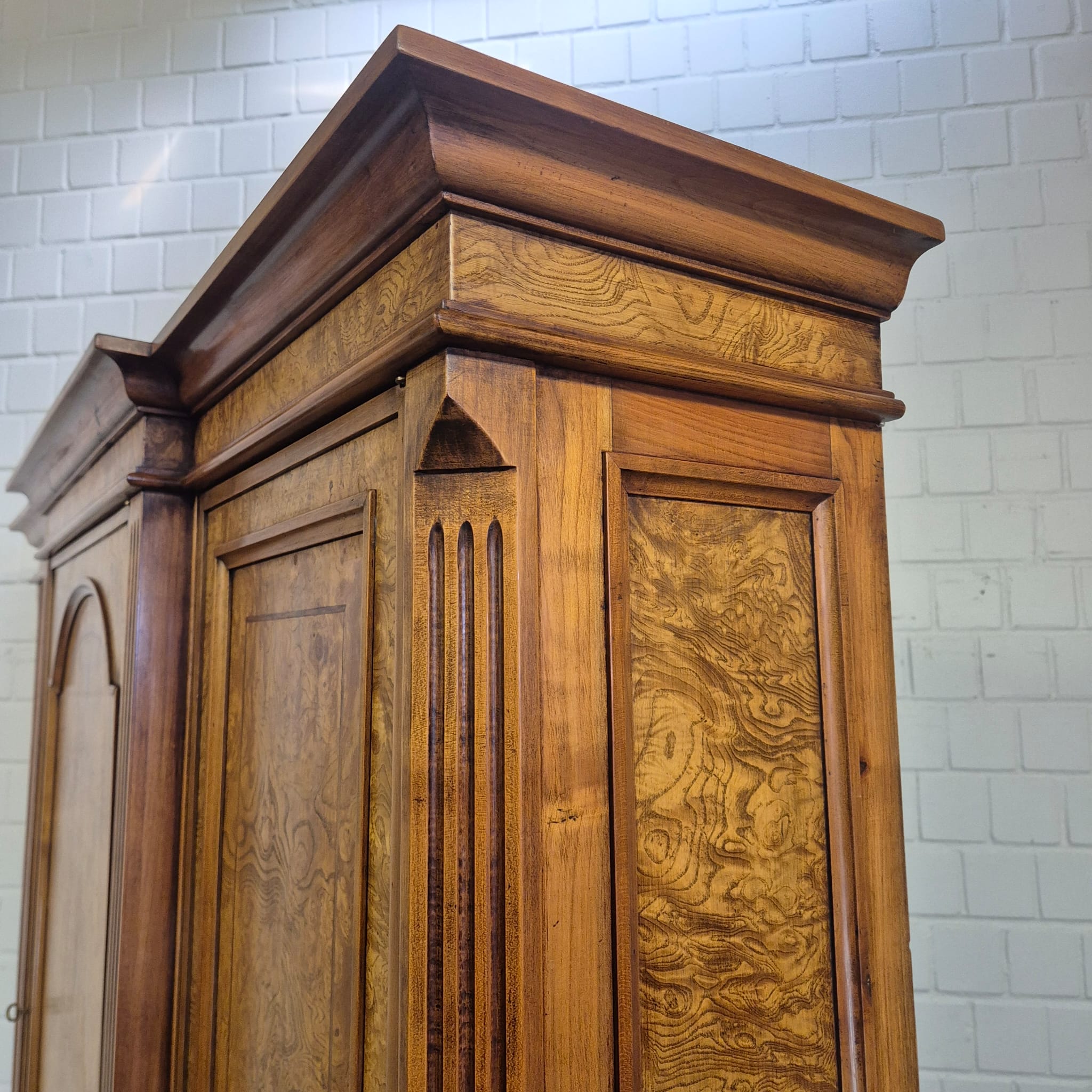 Office Cabinet Neo-baroque Ash Wood 1,77 m - Image 6