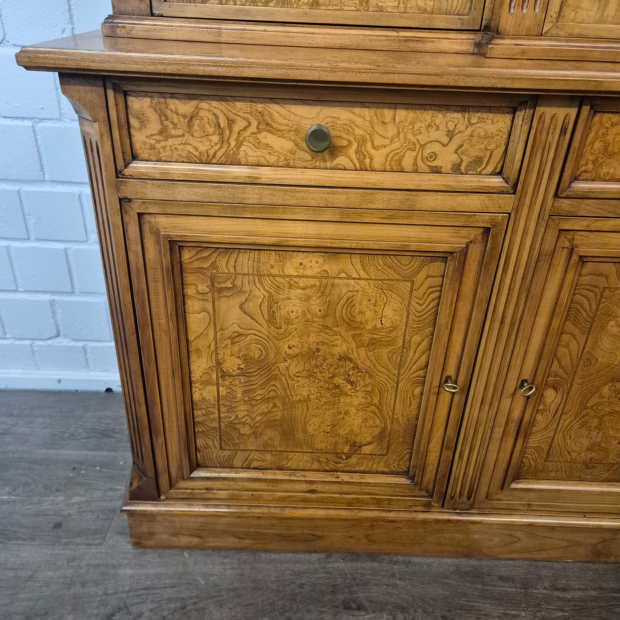 Office Cabinet Neo-baroque Ash Wood 1,77 m - Image 11
