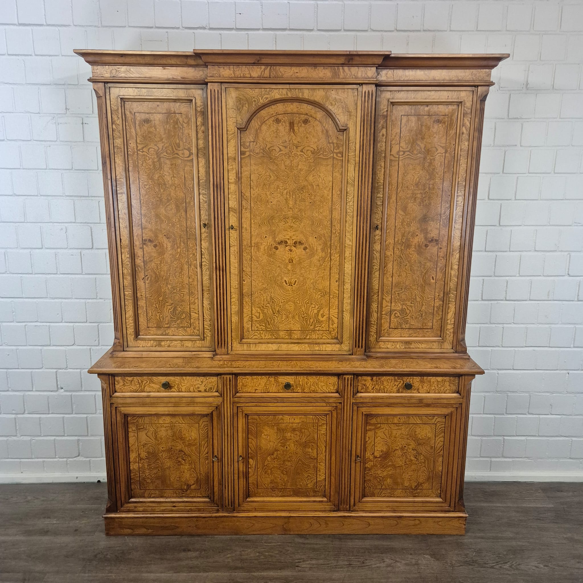 Office Cabinet Neo-baroque Ash Wood 1,77 m - Image 3