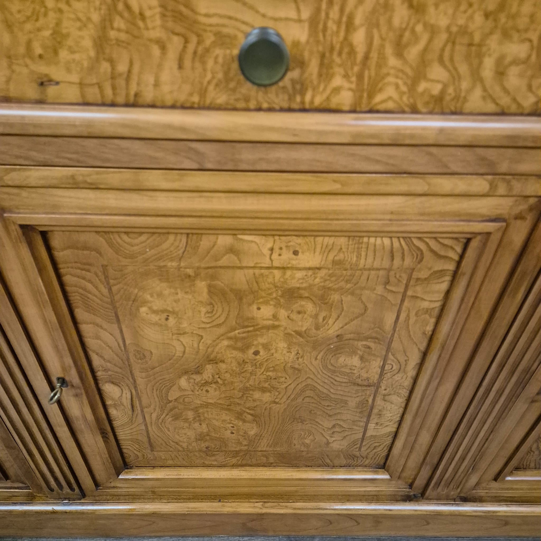 Office Cabinet Neo-baroque Ash Wood 1,77 m - Image 10