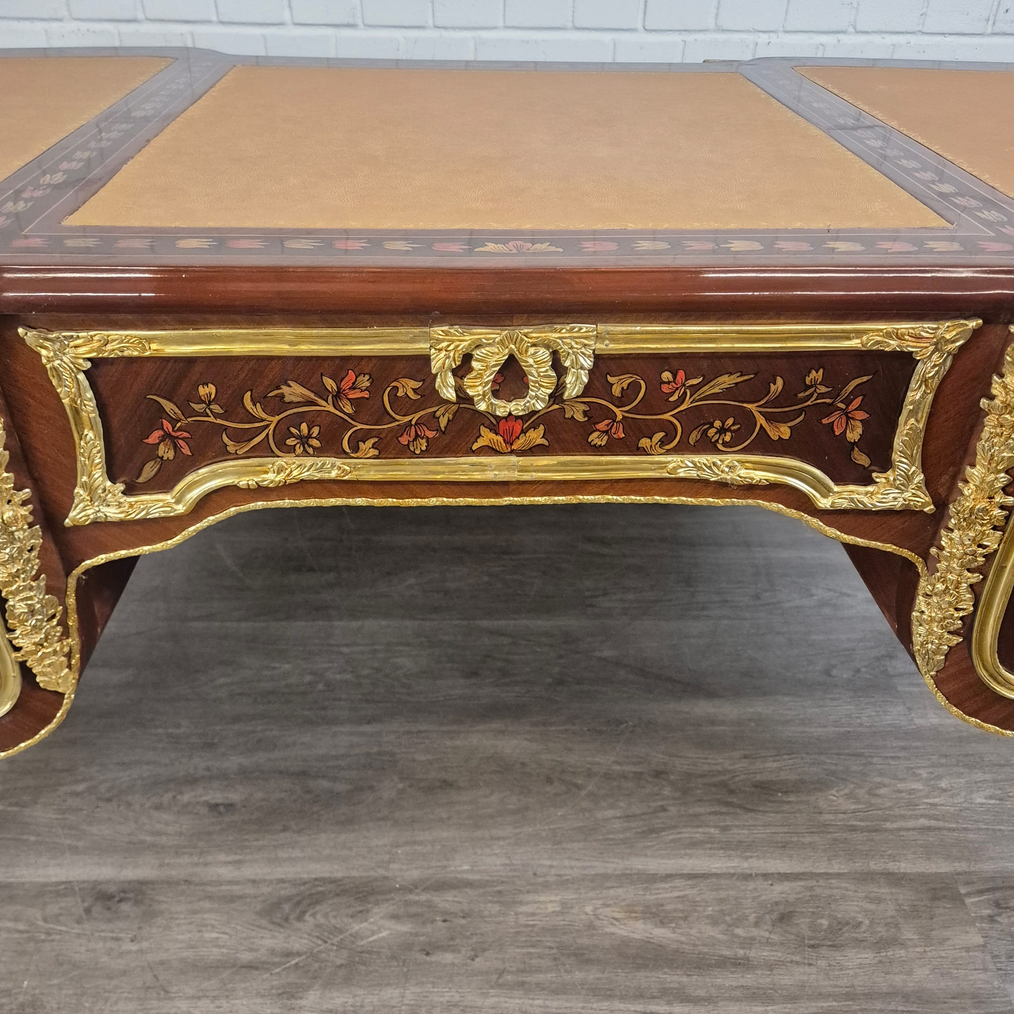 Desk Rococo-Style Walnut 1,80 m x 0,84 m - Image 24