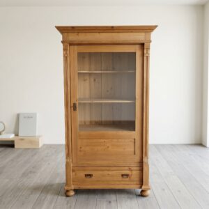 Display Cabinet Jugendstil 1900 Pine