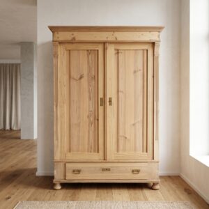 Wardrobe Jugendstil 1900 Pine