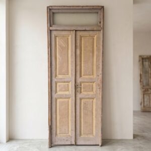 Door Front Door House Door Jugendstil 1900 Solid Wood