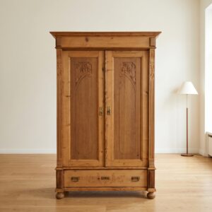 Wardrobe Jugendstil 1900 Pine