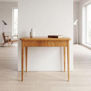 Art Deco Folding Table 1920 Ash Wood