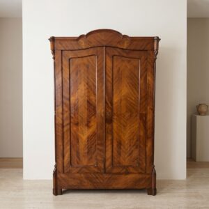 Wardrobe Louis Philippe 1860 Mahogany