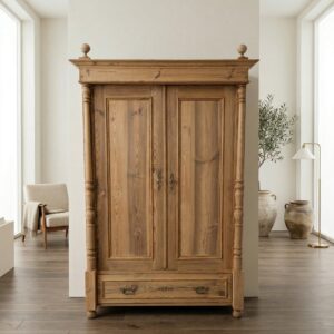 Wardrobe Gründerzeit 1880 Pine