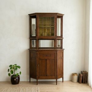 Kitchen Cabinet Jugendstil 1910 Oak