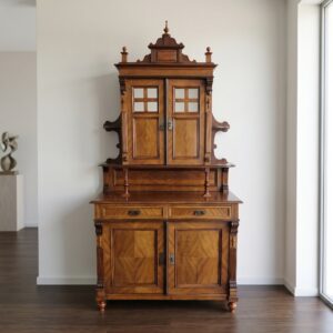 Cabinet Gründerzeit 1880 Walnut