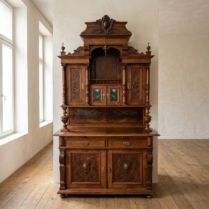 Cabinet Gründerzeit 1880 Walnut