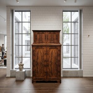 Cabinet Biedermeier 1850 Mahogany
