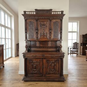 Cabinet Gründerzeit 1880 Walnut
