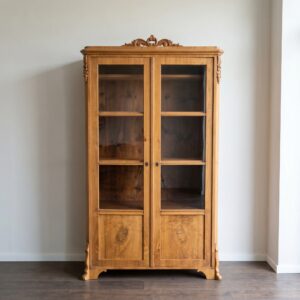 Cabinet Biedermeier 1860 Ash Wood