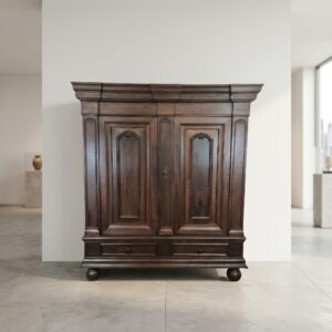 Wardrobe Late Baroque 1790 Oak