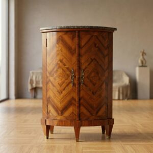 Corner Cabinet Historicism 1900 Walnut