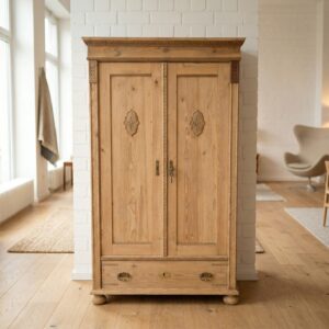 Wardrobe Jugendstil 1910 Pine