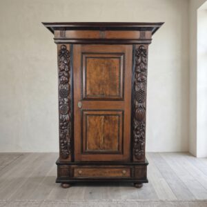 Baroque Cabinet 1800 Walnut Oak