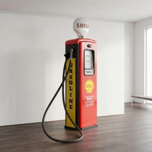 Fuel Pump Schwelm Ironworks 1950s Shell